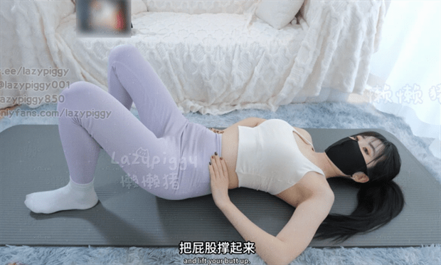 懒懒-瑜伽裤超绝视角